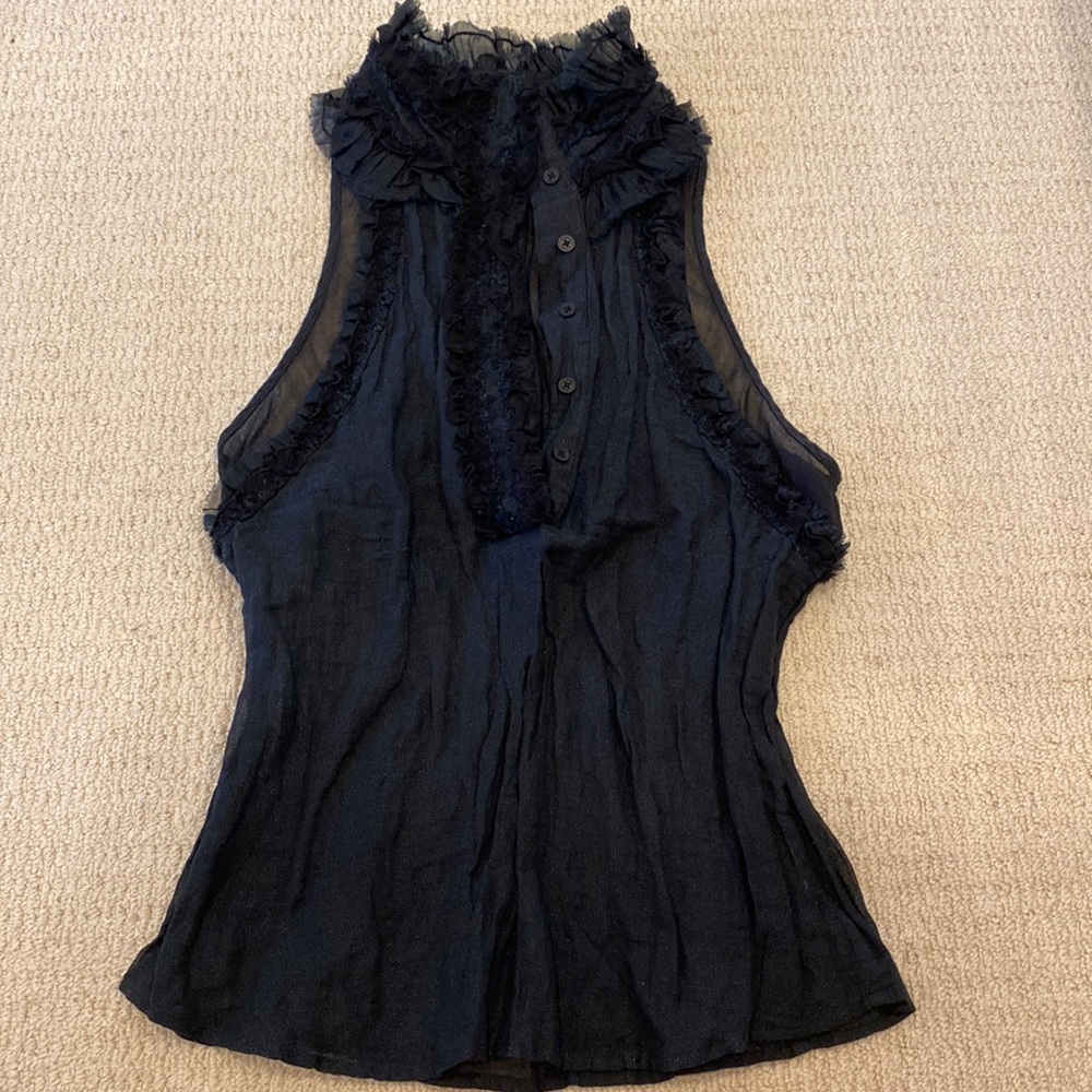 Armani Exchange sheer tank